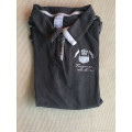 Polo manches courtes gris