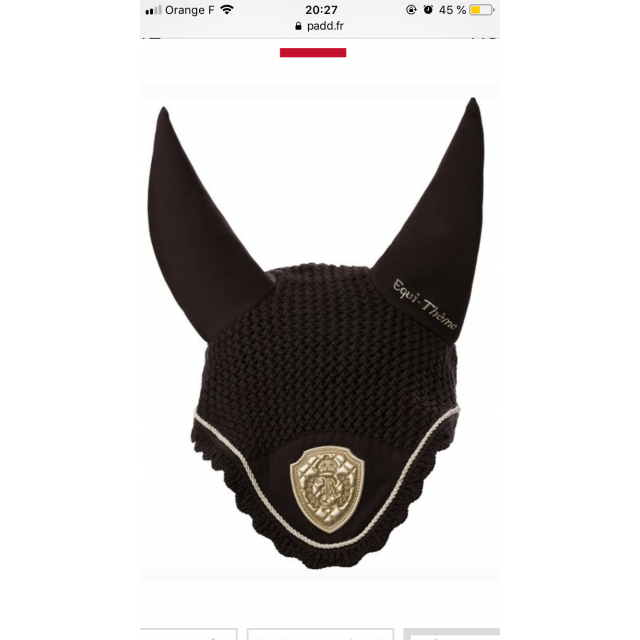 Tapis et/ou bonnet equi-thème « royal »
