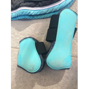 Ensemble noire turquoise fouganza