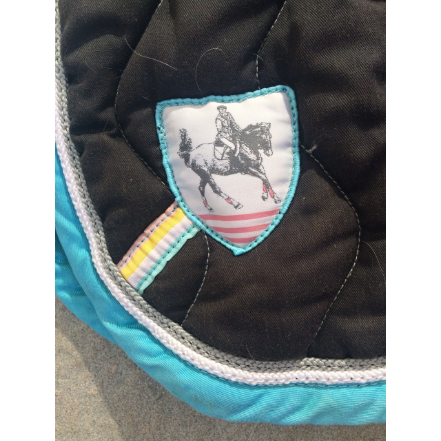 Ensemble noire turquoise fouganza