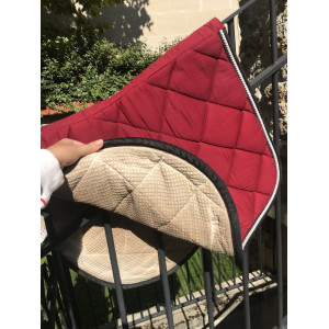 tapis PRIVILEGE EQUITATION rouge/noir