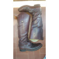 Bottes en cuir pointure 39