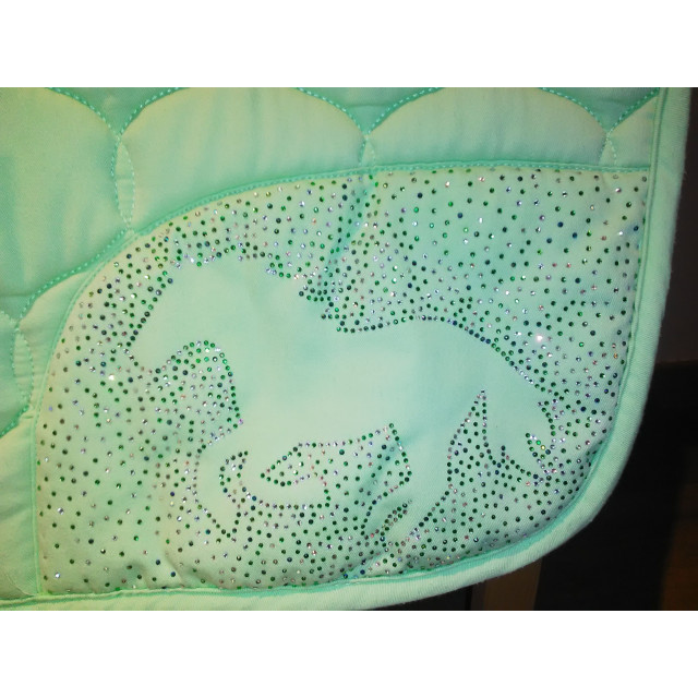 Tapis vert Félix Bülher Crystal Dream