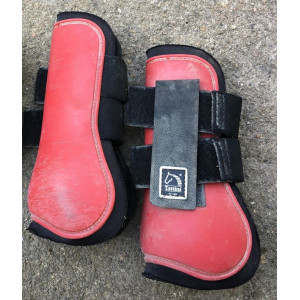 Guêtres rouge NORTON taille poney