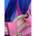 licol fouganza rose et violet