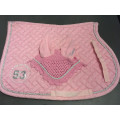 Ensemble tapis & bonnet Tattini - Taille Poney