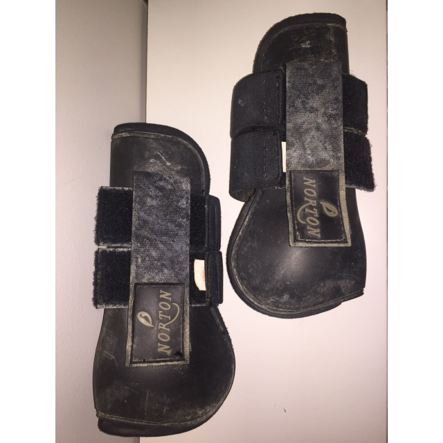 Guêtres Norton, noires, taille poney