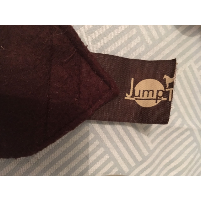 Bandes Jumptec marron chocolat taille cheval