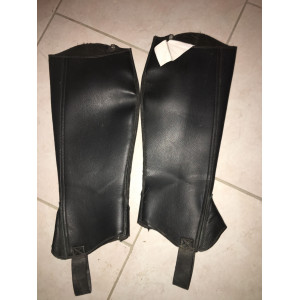 Mini chaps neuve noir