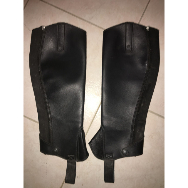 Mini chaps neuve noir
