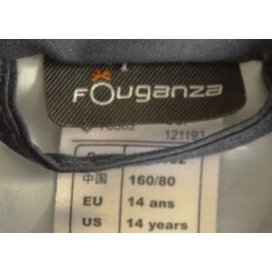 GILET SANS MANCHES  Fouganza 14ans