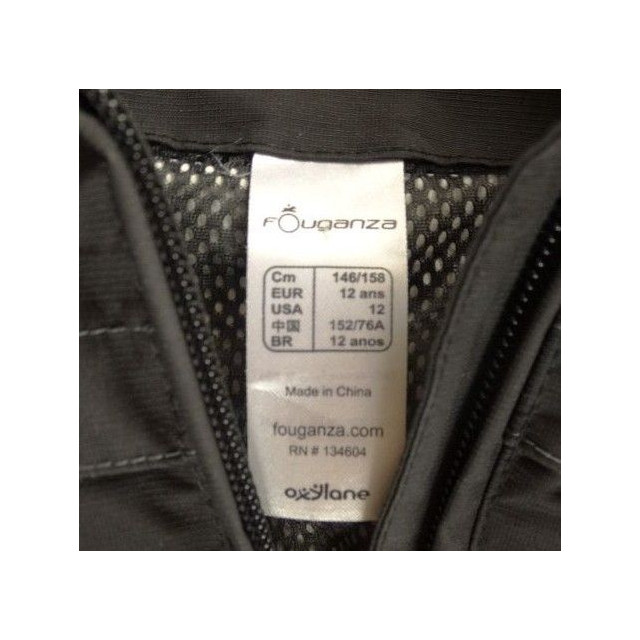 COUPE VENT FOUGANZA 12 ans