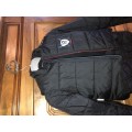 Veste bi-matière + doudoune sans manches, taille 10 ans