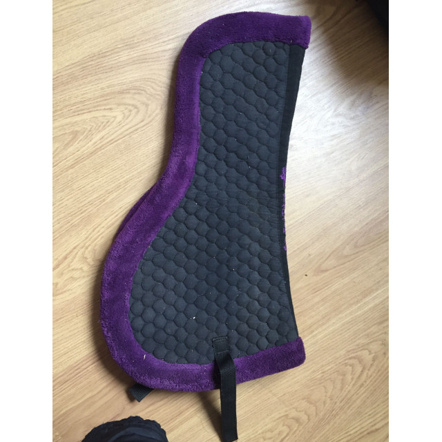 amortisseur equithème luxe noir et violet