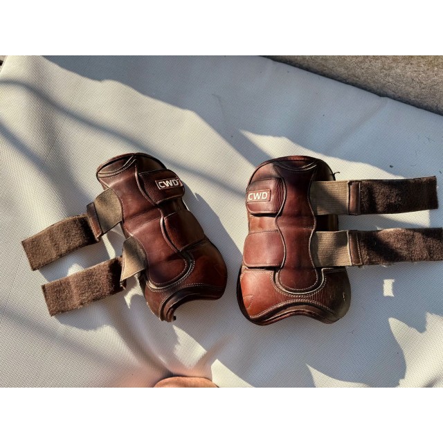 Guêtres protège tendons à velcro - CWD