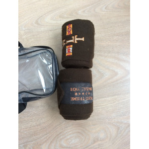 bande polo equithème marron