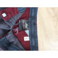 pantalon femme 42 equitème bordeau et gris