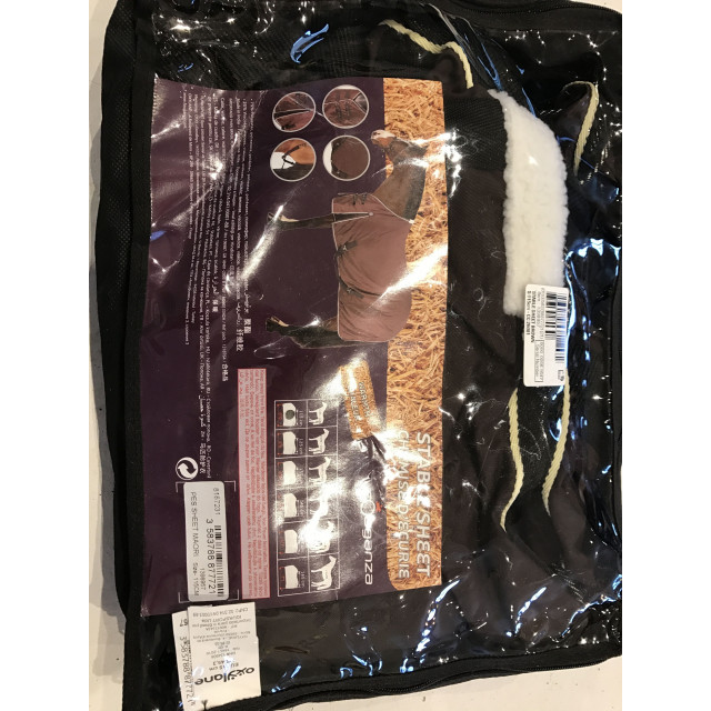 Chemise de box poney marron