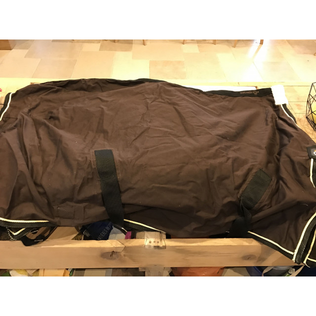 Chemise de box poney marron