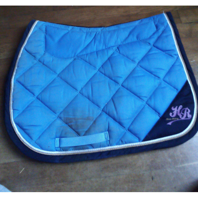 Tapis bleu cheval