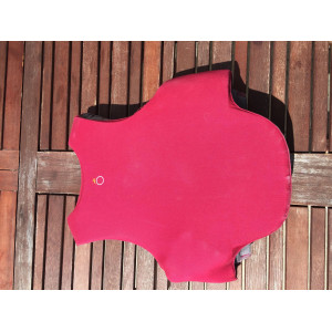 Gilet de protection fouganza rouge