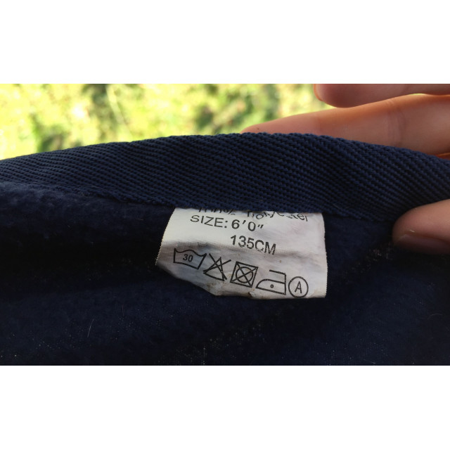 couvre-reins equithème bleu marine