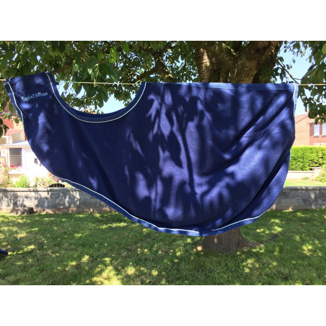 couvre-reins equithème bleu marine