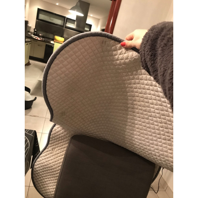 tapis dressage blanc