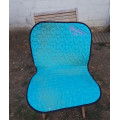 Tapis bleu turquoise fouganza