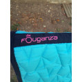 Tapis bleu turquoise fouganza