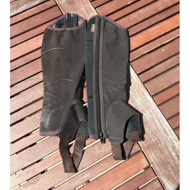 Chaps synthetiques marron enfant