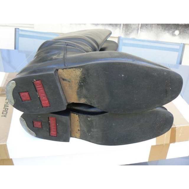Superbes bottes CAVALLO noires cuir pleine fleur en T B état - P 42
