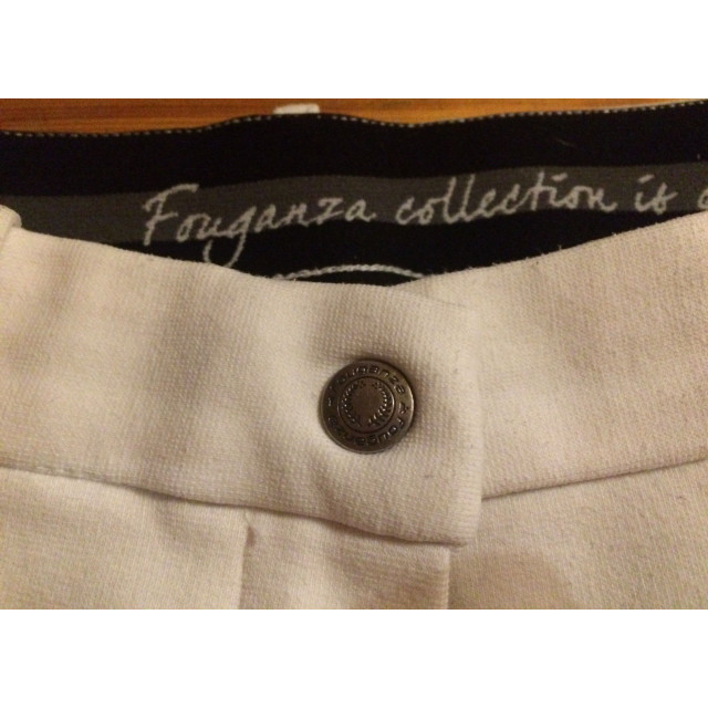 Pantalon de concours blanc