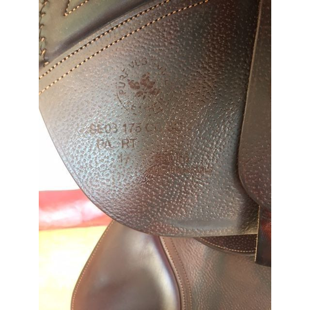 Selle CWD 17"5 SE03 doublée veau 2017