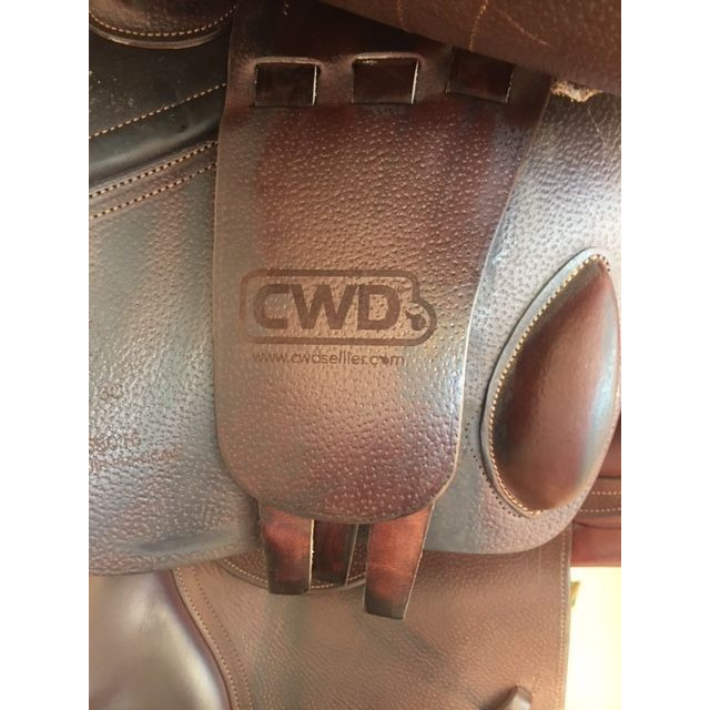 Selle CWD 17"5 SE03 doublée veau 2017
