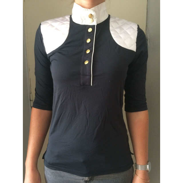 Polo noir concours HKM