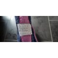 Tapis bleu marine et mauve hv polo