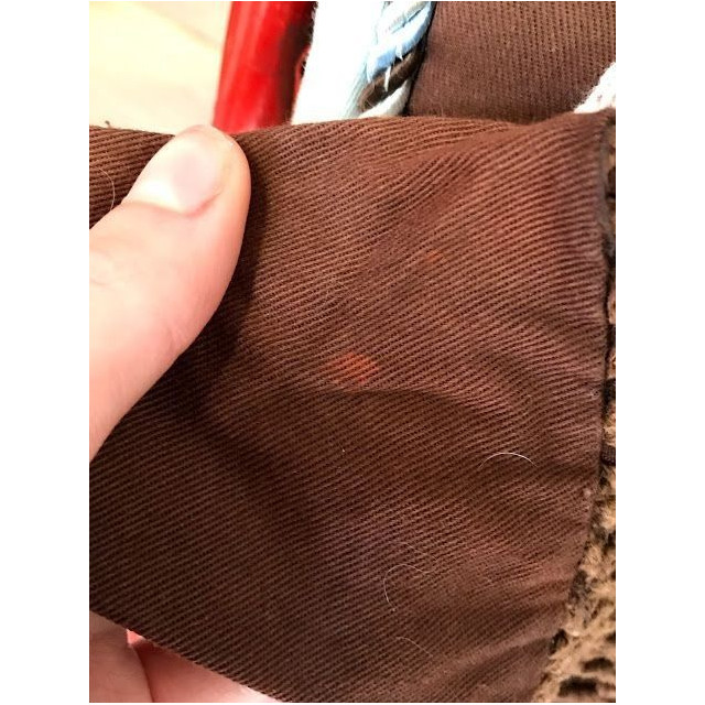 Tapis EQUITHEME Chocolat liseré turquoise