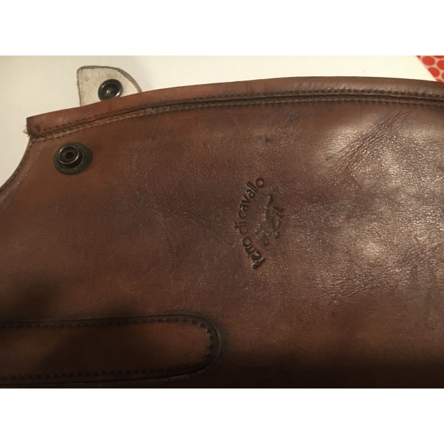 Bottes marron cuir