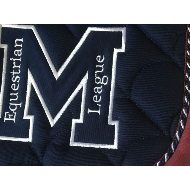 Tapis Equithème bleu marinne