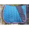 Tapis de selle Bleu pétrole/Marine Taille Poney/Cheval FOUGANZA
