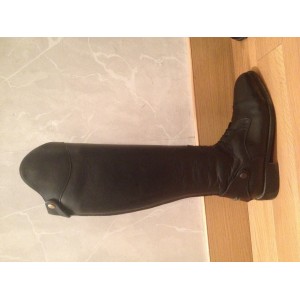 Bottes cuirs rectiligne