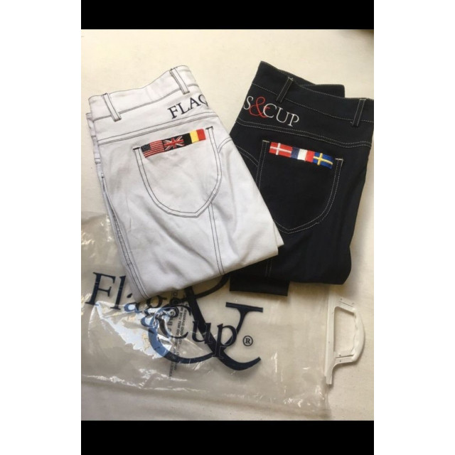 Pantalon flags and cup