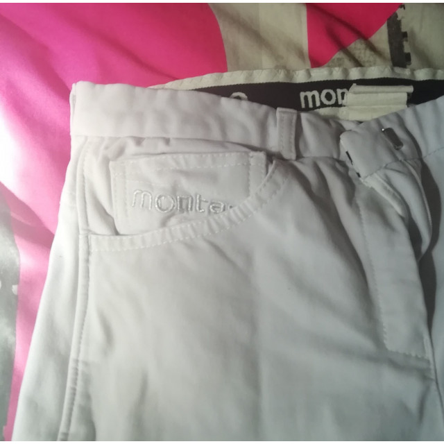 Pantalon de concours blanc Montar