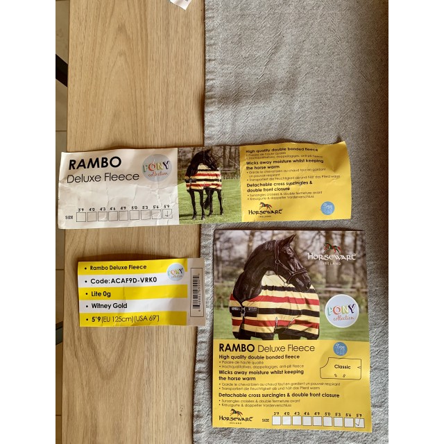 Couverture polaire Rambo