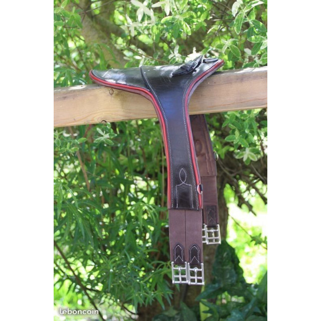 Selle mixte Hoffsteiner équipée 17"