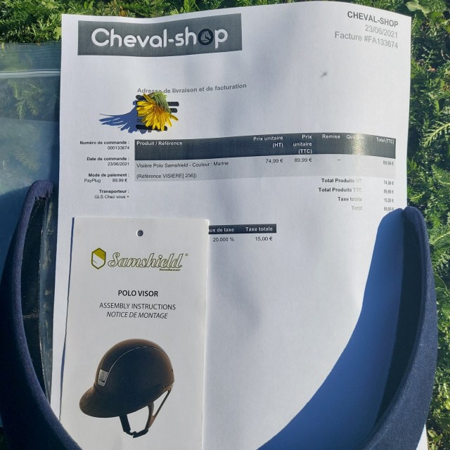 Visière Polo Samshield