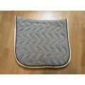 Tapis Paddock Sport gris et kaki taille cheval