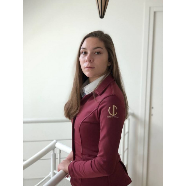 Veste femme Vainqueur Cheval bordeaux