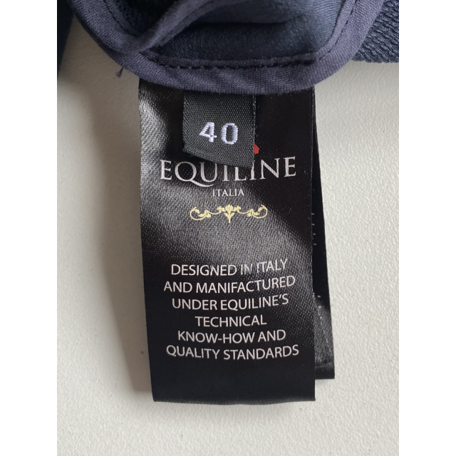 Veste de concours Équiline bleue homme taille 40 NEUVE